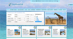 Desktop Screenshot of checktravel.de